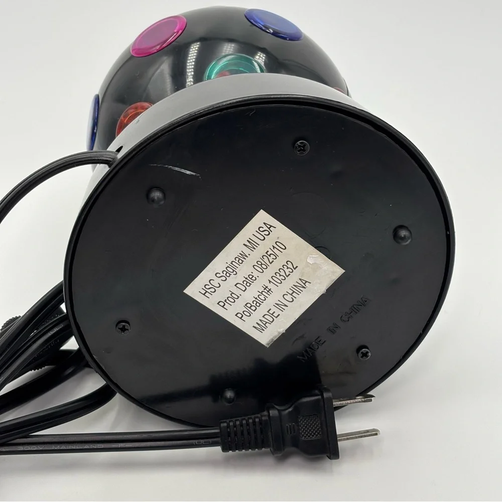 Colorful‎ Rotating Disco Ball Light Pary Light